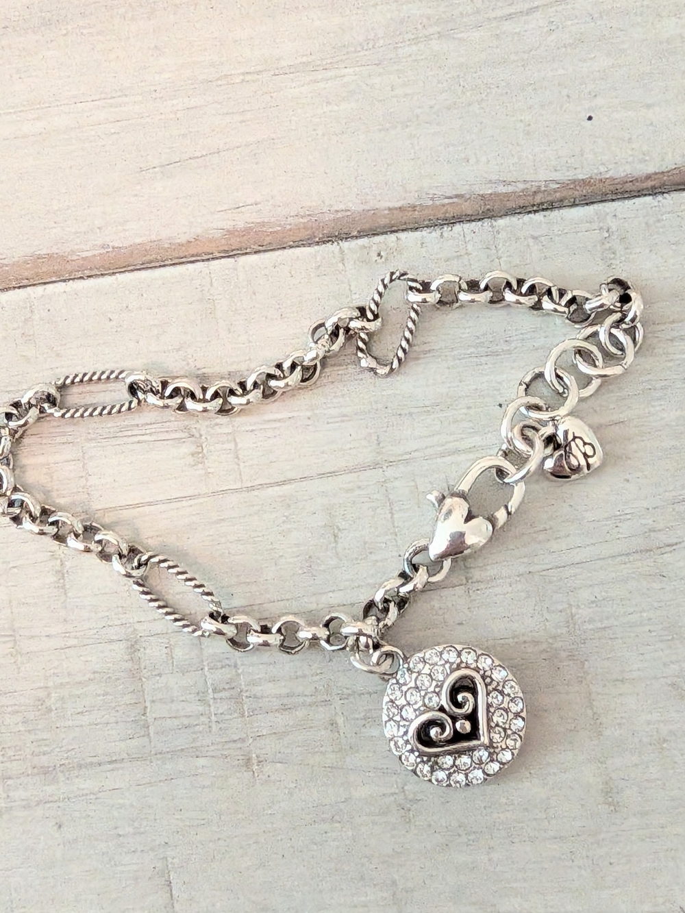 Brighton Alcazar Glam Heart Bracelet